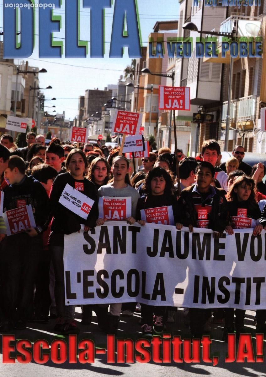 Coleccionismo de Revistas y Peri&oacute;dicos: revista delta la veu del poble n&ordm; 120 mar&ccedil; 2011