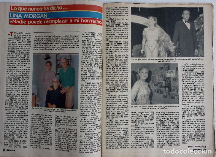 Coleccionismo de Revistas y Peri&oacute;dicos: LINA MORGAN