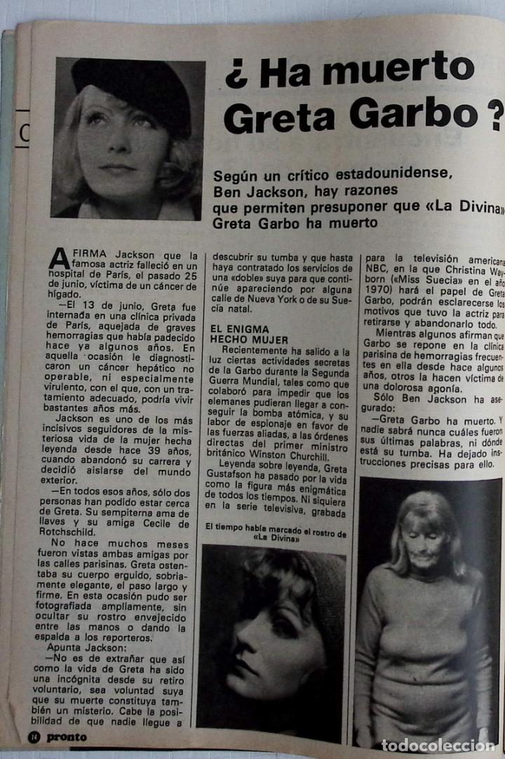 Sammeln von Zeitschriften und Zeitungen: GRETA GARBO
