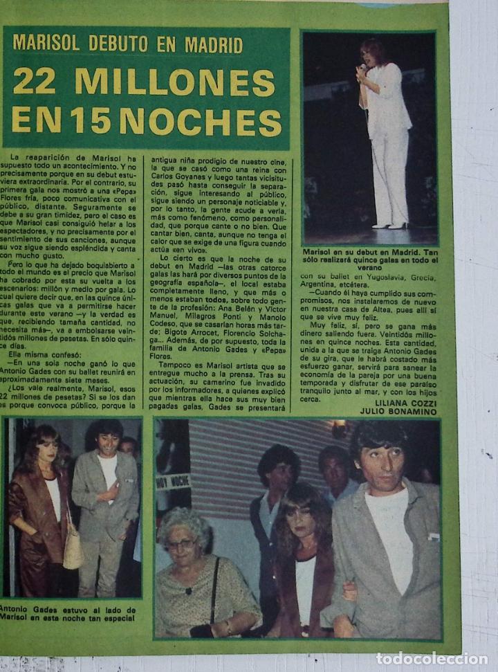 Coleccionismo de revistas y peri&oacute;dicos: PEPA FLORES MARISOL