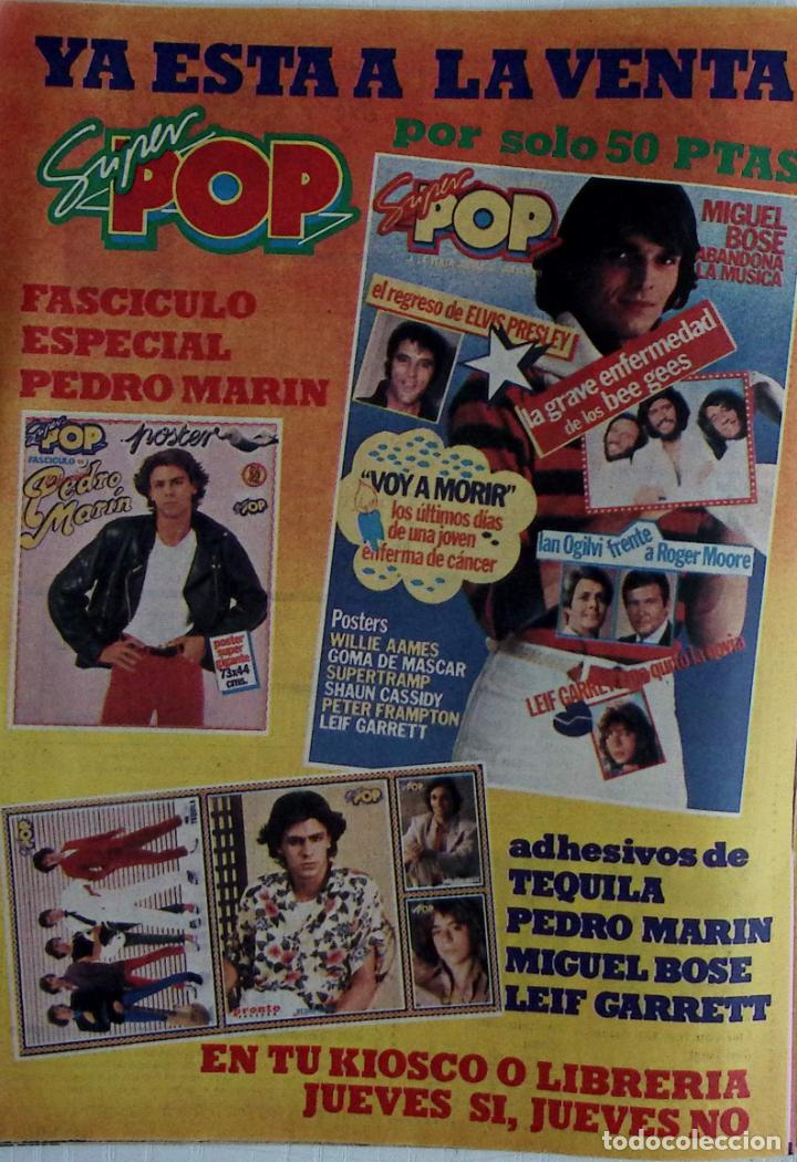 Coleccionismo de Revistas y Peri&oacute;dicos: PEDRO MARIN MIGUEL BOSE TEQUIILA LEIF GARRETT