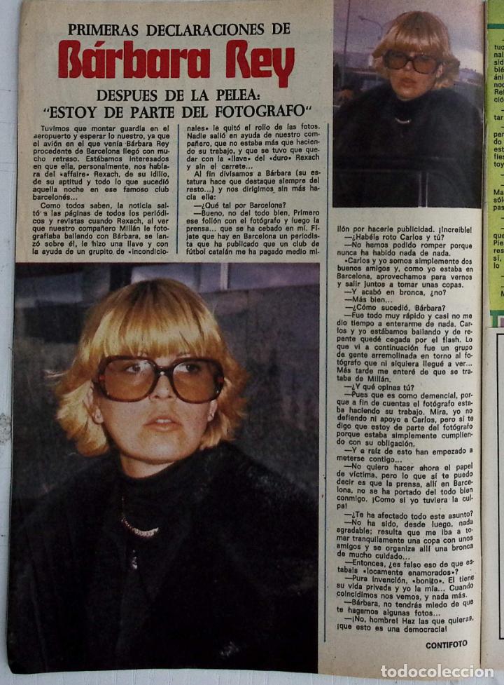 Coleccionismo de revistas y peri&oacute;dicos: BARBARA REY