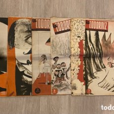 Coleccionismo de Revistas y Periódicos: 7 EJEMPLARES ORIGINALES DE LA REVISTA CODORNIZ DE 1948