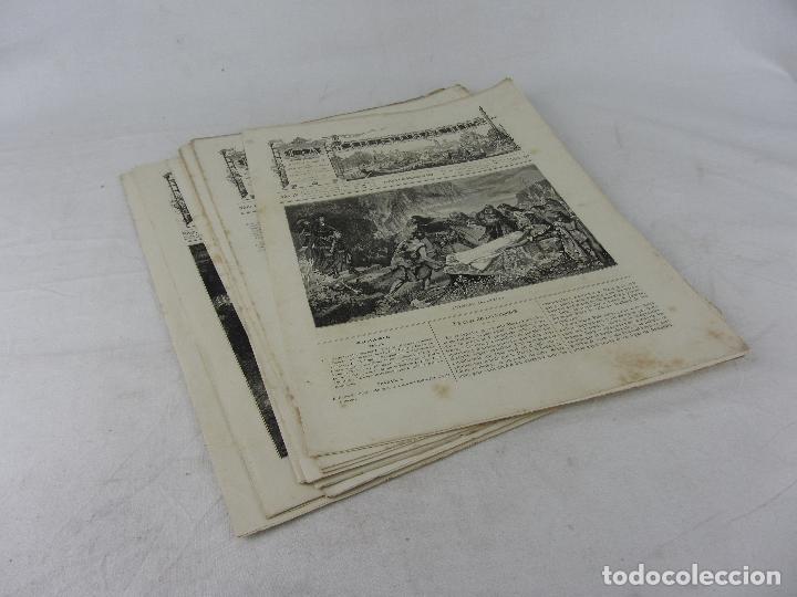Collezionismo di Riviste e Giornali: Lote de 9 ejemplares de La Ilustraci&oacute;n, Revista Semanal de Literatura, artes y ciencias. A&ntilde;o IV &ndash; 18