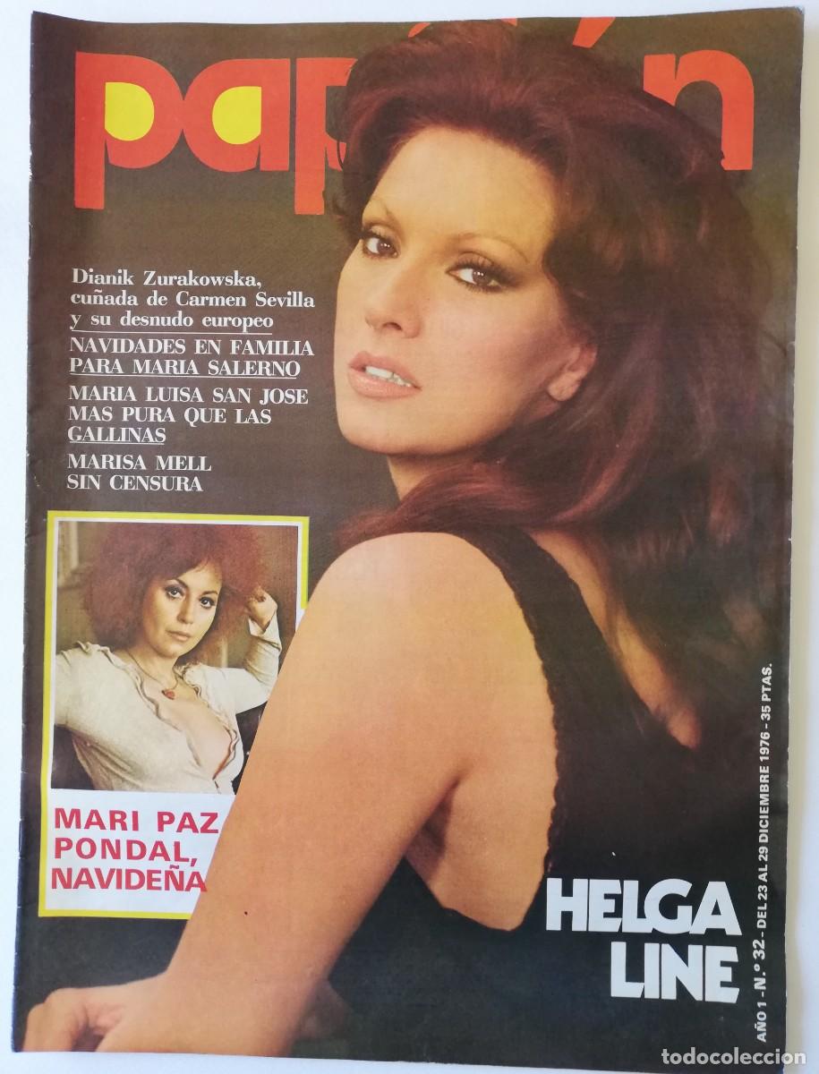 revista papillón 32 helga liné mari paz pondal - Buy Other modern magazines  and newspapers on todocoleccion