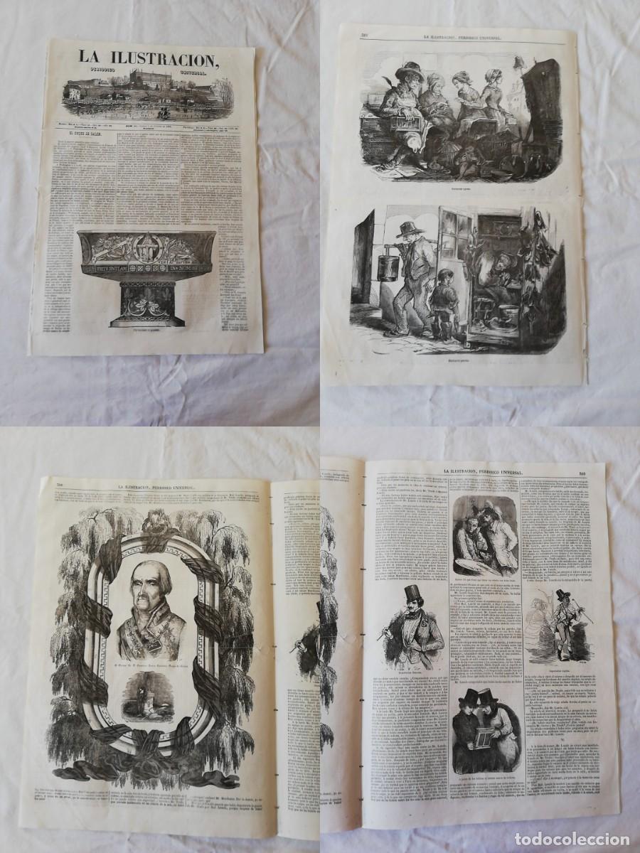 Collezionismo di Riviste e Giornali: ANTIGUO PERI&Oacute;DICO /OLD NEWSPAPER: LA ILUSTRACI&Oacute;N N&ordm;40 1852