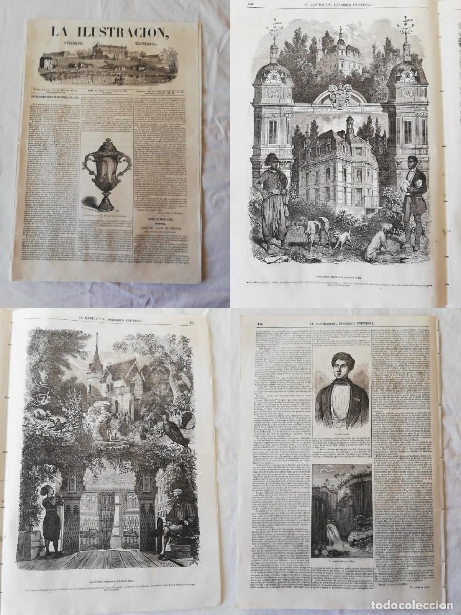Collezionismo di Riviste e Giornali: ANTIGUO PERI&Oacute;DICO /OLD NEWSPAPER: LA ILUSTRACI&Oacute;N N&ordm;45 1852