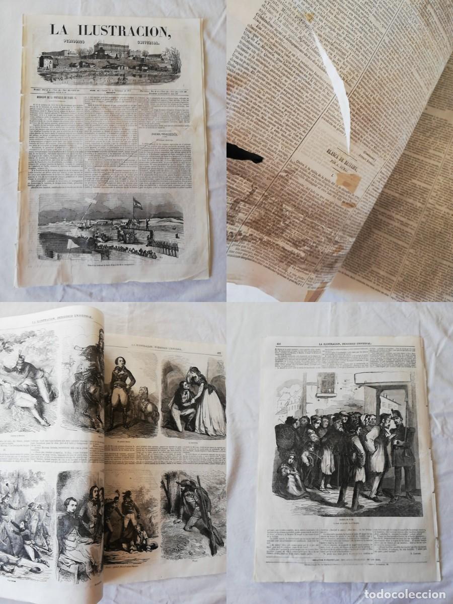 Collezionismo di Riviste e Giornali: ANTIGUO PERI&Oacute;DICO /OLD NEWSPAPER: LA ILUSTRACI&Oacute;N N&ordm;46 1852