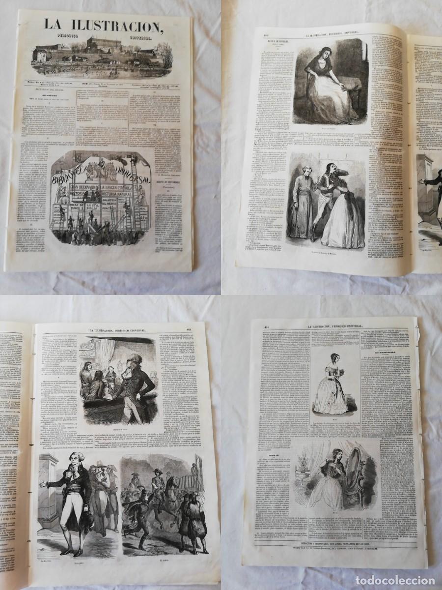 Collezionismo di Riviste e Giornali: ANTIGUO PERI&Oacute;DICO /OLD NEWSPAPER: LA ILUSTRACI&Oacute;N N&ordm;47 1852