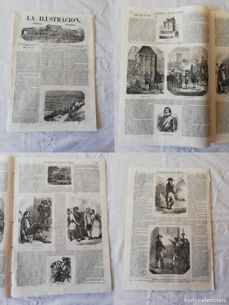 Collezionismo di Riviste e Giornali: ANTIGUO PERI&Oacute;DICO /OLD NEWSPAPER: LA ILUSTRACI&Oacute;N N&ordm;48 1852