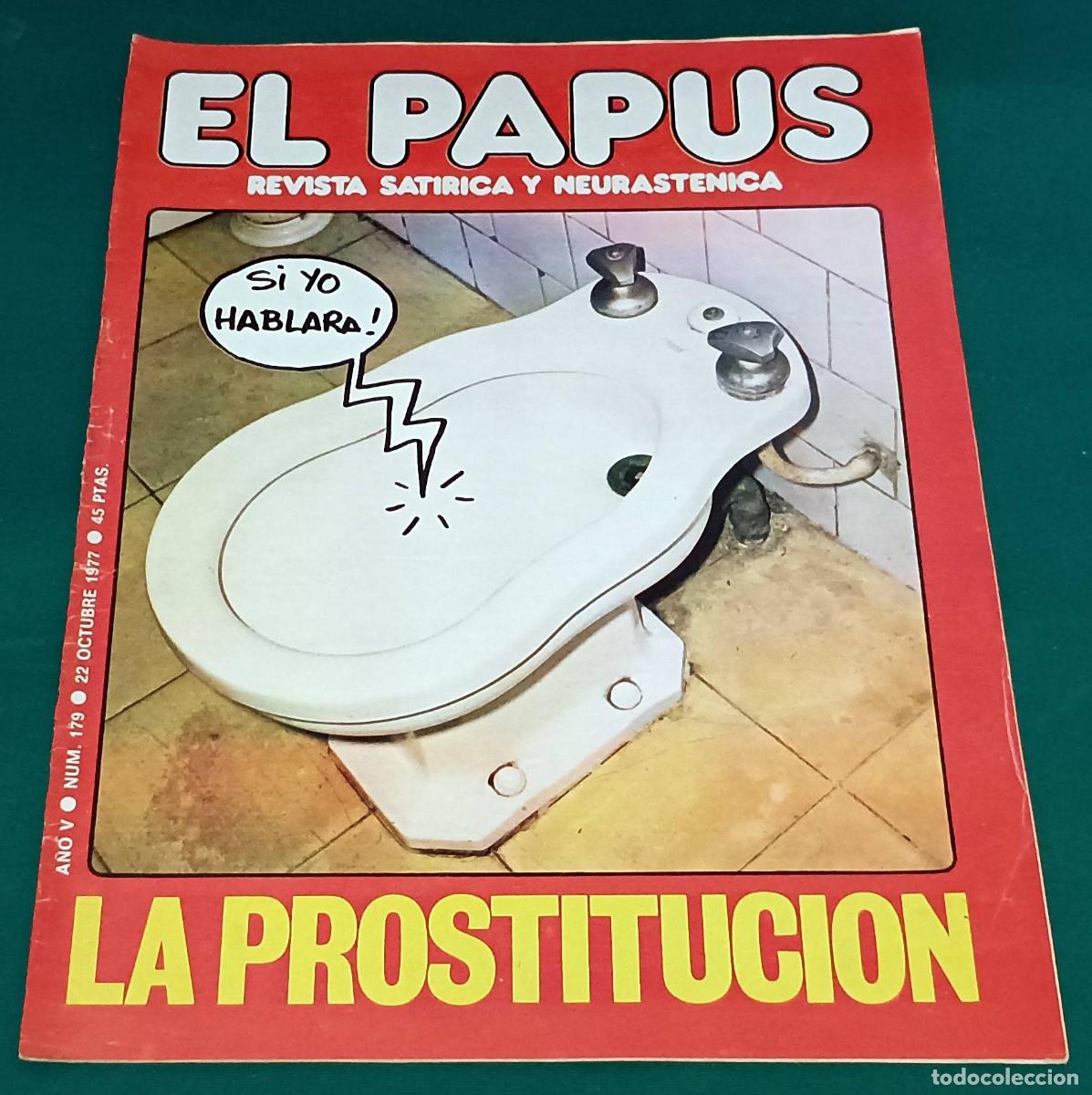 Coleccionismo de Revistas y Peri&oacute;dicos: REVISTA EL PAPUS --- NUMERO 179 --- OCT 1977