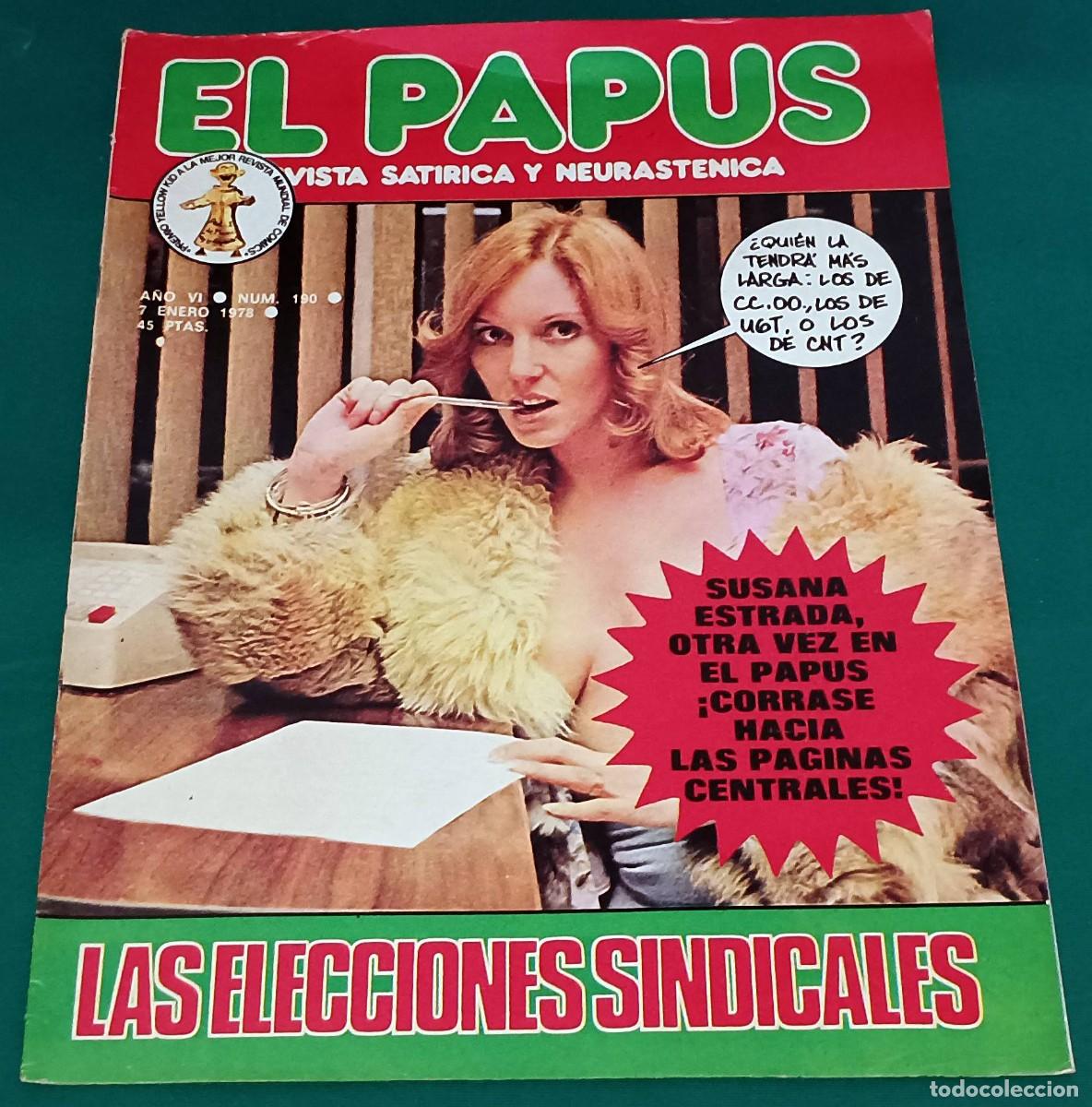 Coleccionismo de Revistas y Peri&oacute;dicos: REVISTA EL PAPUS --- NUMERO 190 --- ENE 1978