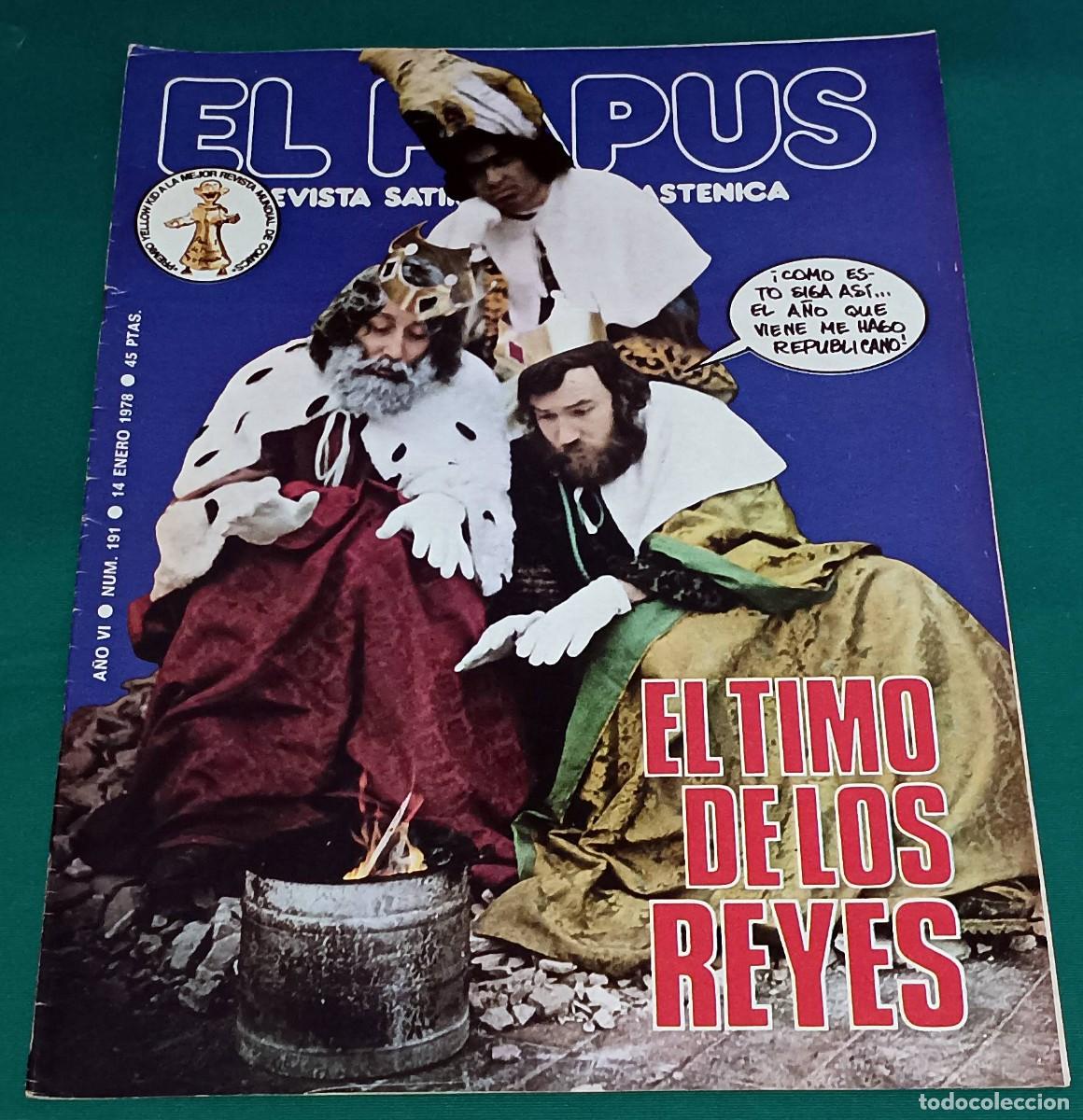 Coleccionismo de Revistas y Peri&oacute;dicos: REVISTA EL PAPUS --- NUMERO 191 --- ENE 1978