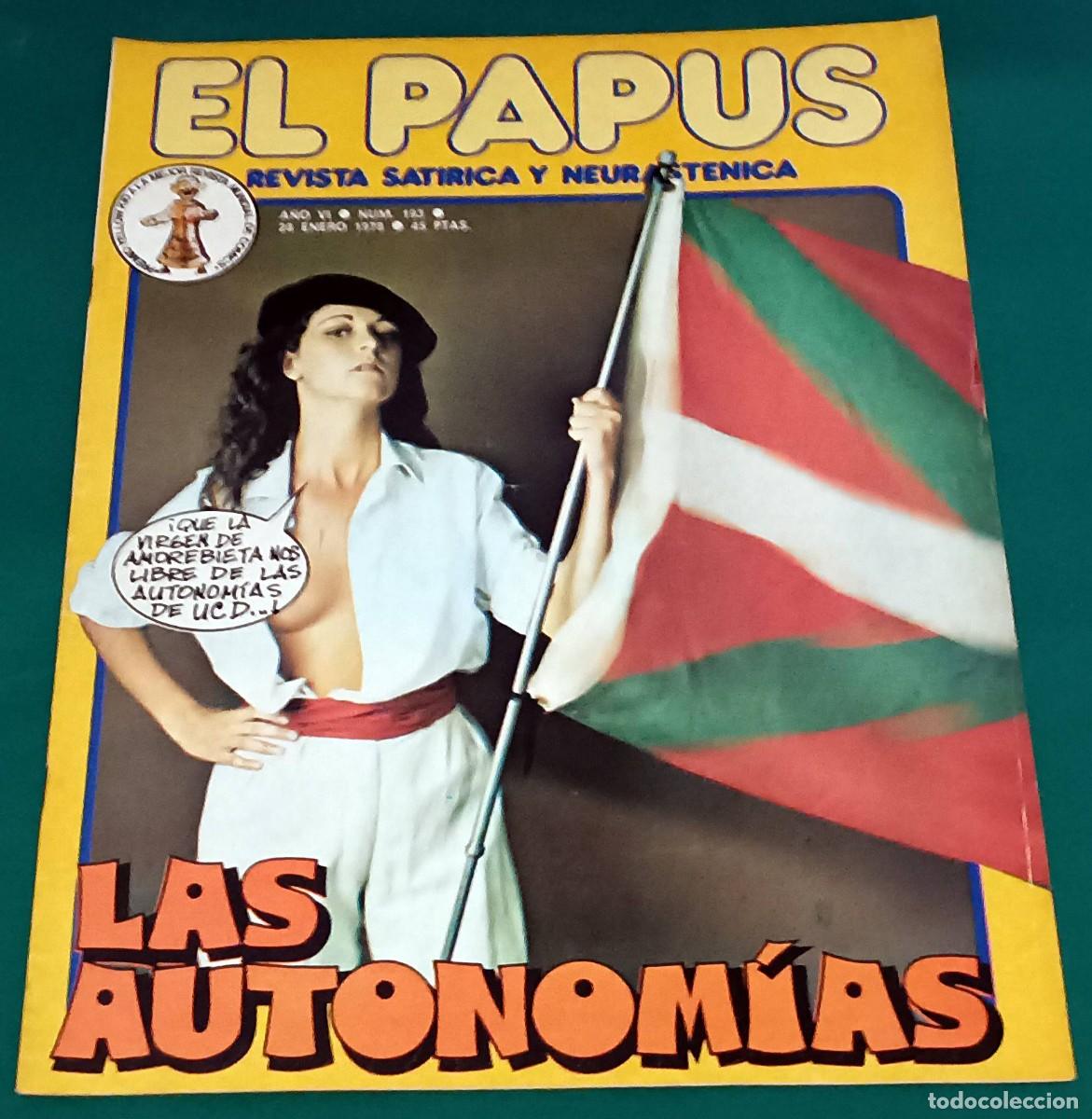 Coleccionismo de Revistas y Peri&oacute;dicos: REVISTA EL PAPUS --- NUMERO 193 --- ENE 1978