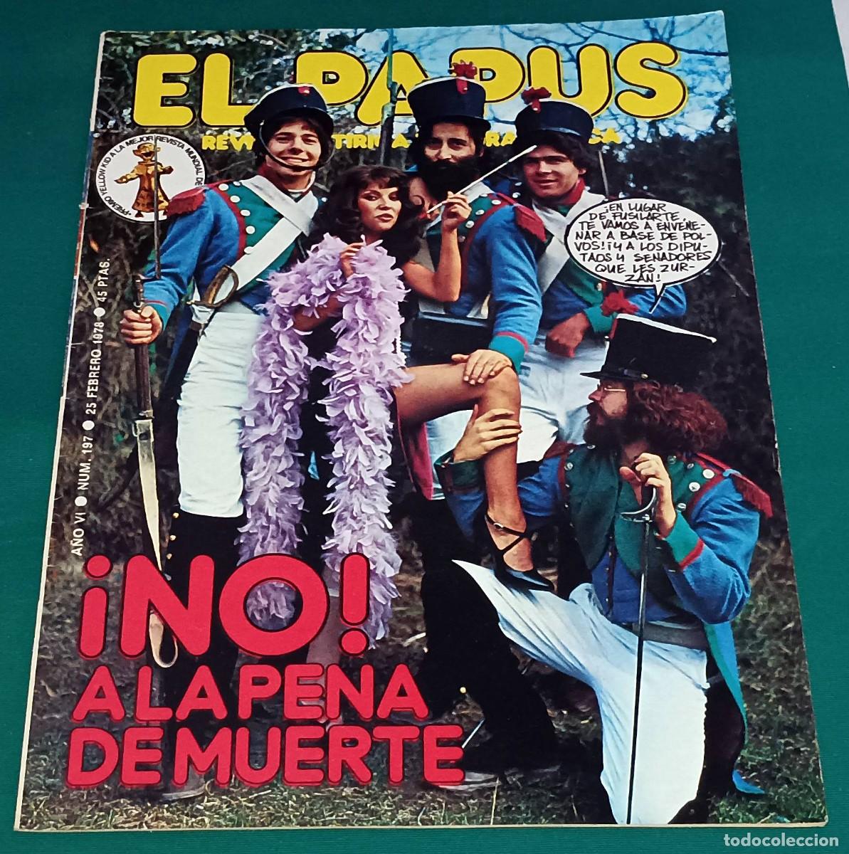 Coleccionismo de Revistas y Peri&oacute;dicos: REVISTA EL PAPUS --- NUMERO 197 --- FEB 1978