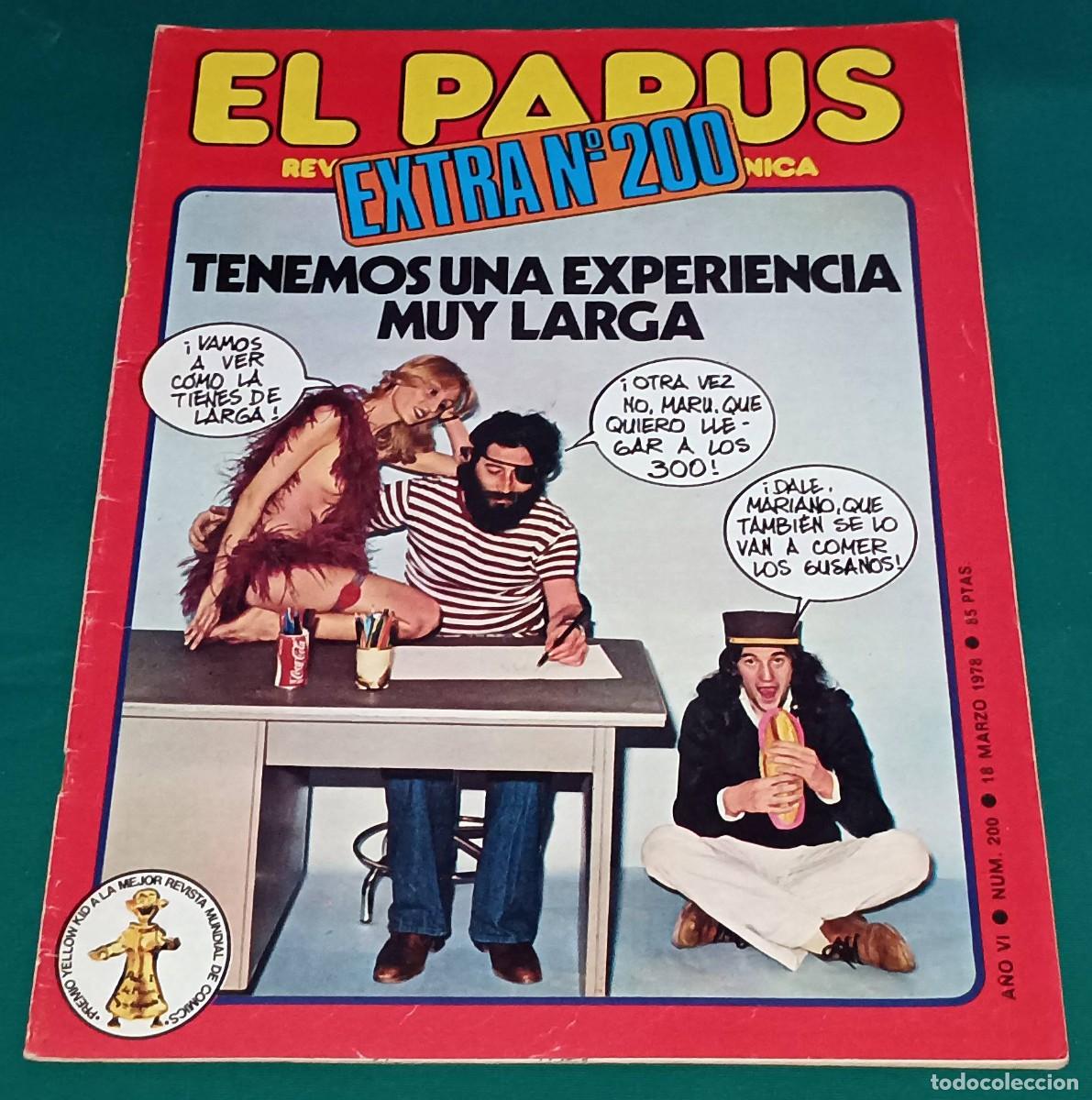 Coleccionismo de Revistas y Peri&oacute;dicos: REVISTA EL PAPUS --- NUMERO 200 EXTRA --- MAR 1978