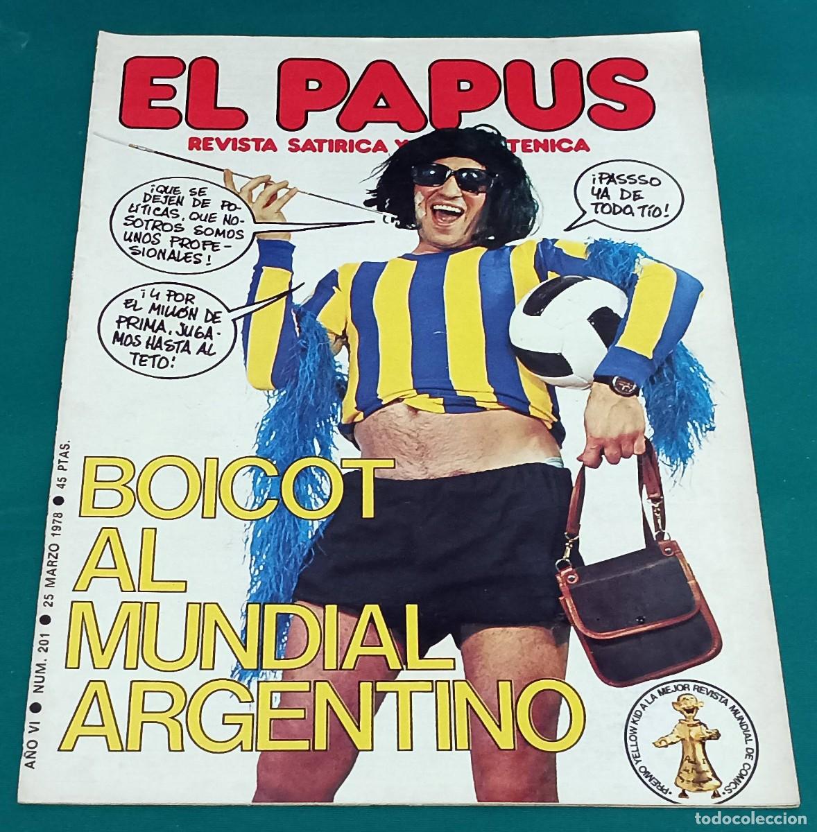 Coleccionismo de Revistas y Peri&oacute;dicos: REVISTA EL PAPUS --- NUMERO 201 --- MAR 1978
