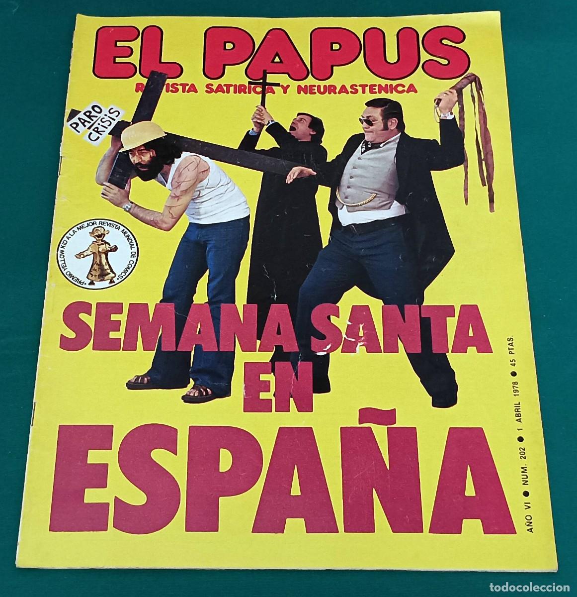 Coleccionismo de Revistas y Peri&oacute;dicos: REVISTA EL PAPUS --- NUMERO 202 --- ABR 1978