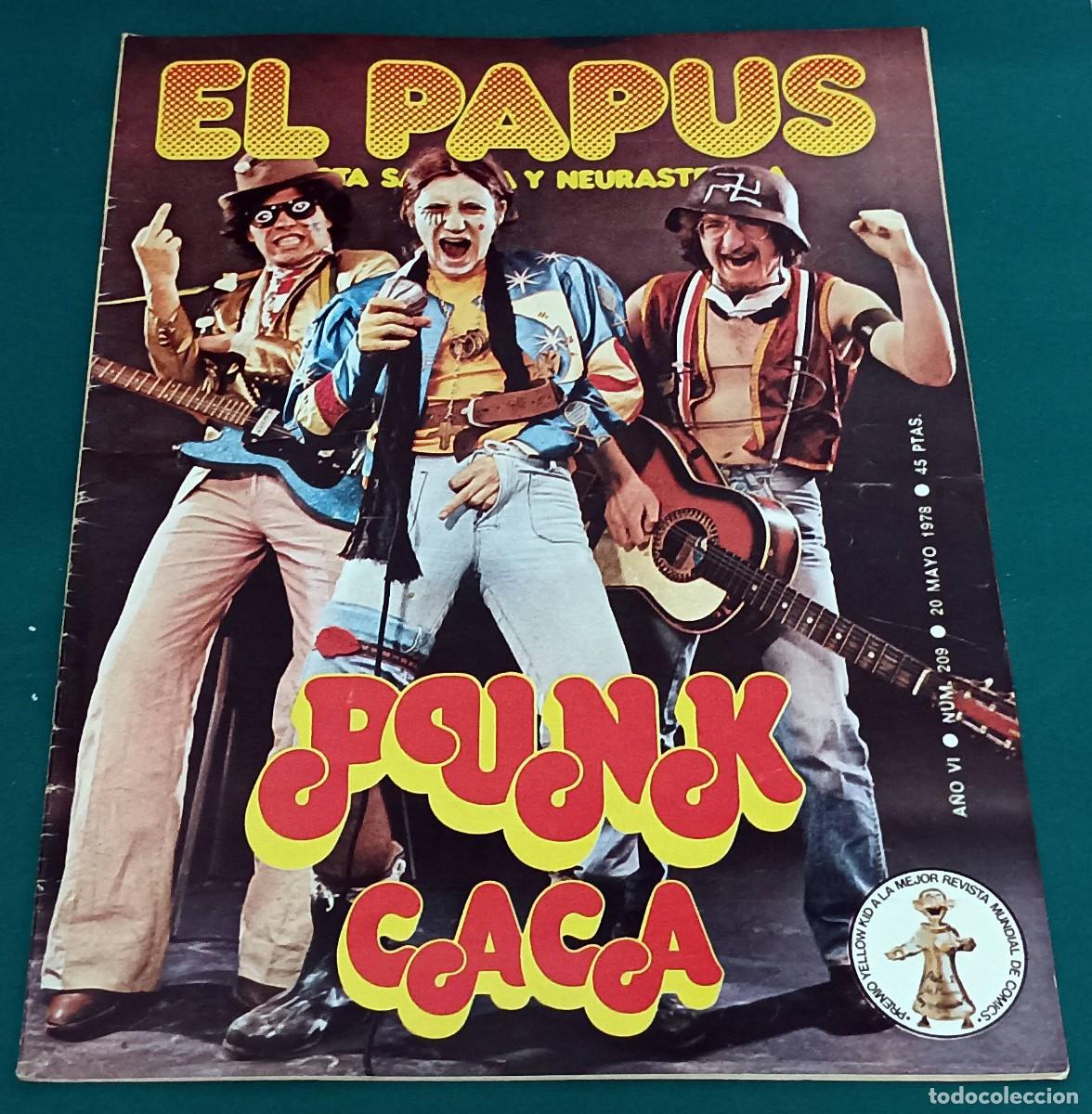 Coleccionismo de Revistas y Peri&oacute;dicos: REVISTA EL PAPUS --- NUMERO 209 --- MAY 1978