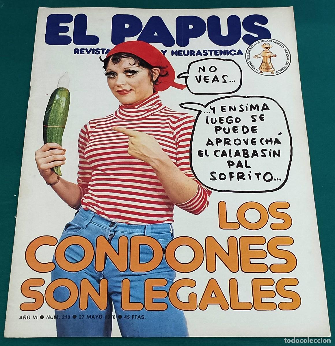 Coleccionismo de Revistas y Peri&oacute;dicos: REVISTA EL PAPUS --- NUMERO 210 --- MAY 1978