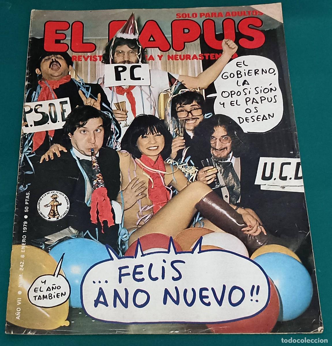Coleccionismo de Revistas y Peri&oacute;dicos: REVISTA EL PAPUS --- NUMERO 242 --- ENE 1979