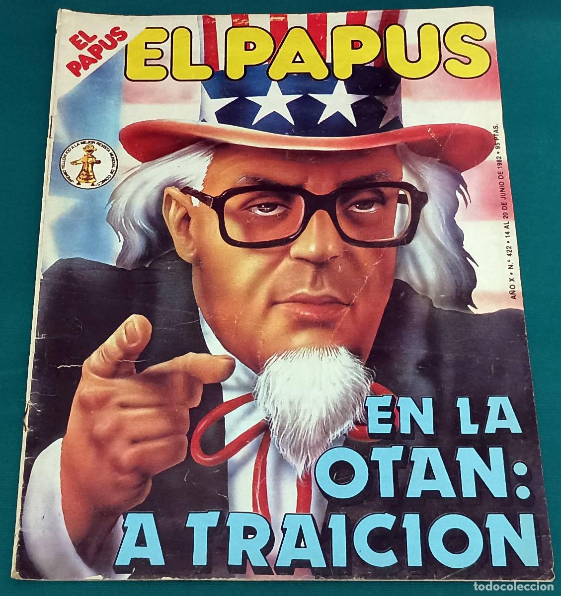 Coleccionismo de Revistas y Peri&oacute;dicos: REVISTA EL PAPUS --- NUMERO 422 --- JUN 1982