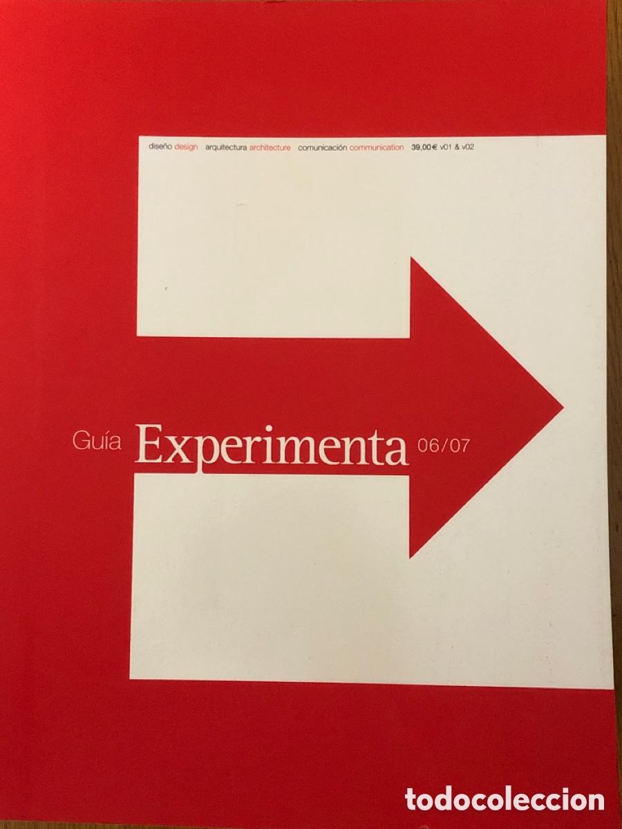 Coleccionismo de revistas y peri&oacute;dicos: GU&Iacute;A EXPERIMENTA 06/07 VOL. 2, DISE&Ntilde;O, ARQUITECTURA, COMUNICACI&Oacute;N, PROYECTO, HABITAT, MAGAZINE