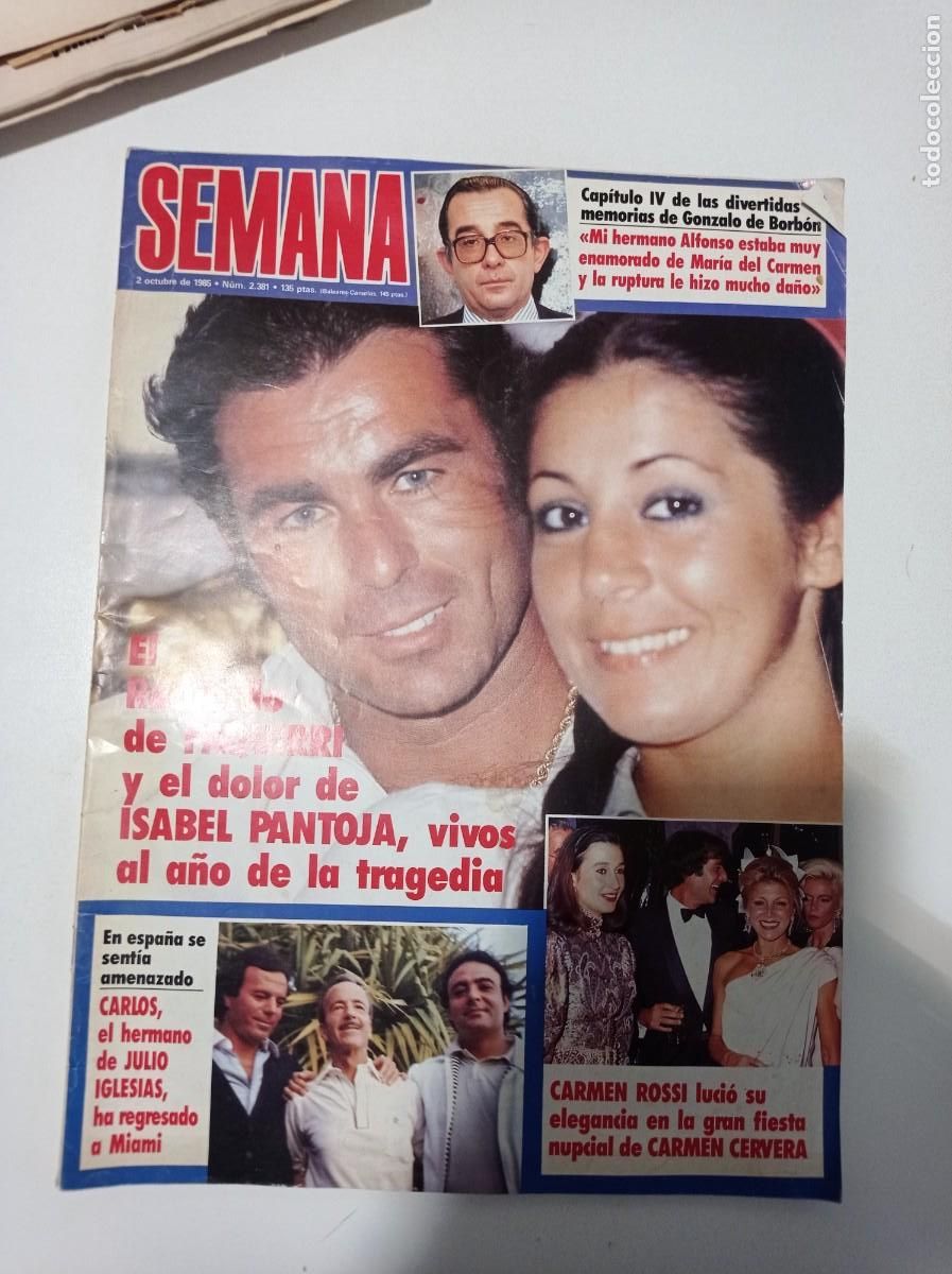 Coleccionismo de Revistas y Peri&oacute;dicos: Revista semana 2 de octubre 1984