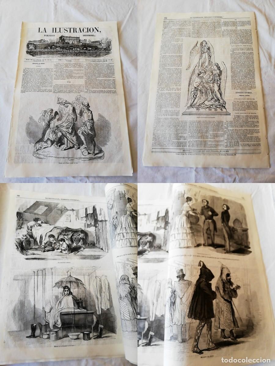 Collezionismo di Riviste e Giornali: ANTIGUO PERI&Oacute;DICO /OLD NEWSPAPER: LA ILUSTRACI&Oacute;N N&ordm;15 1852