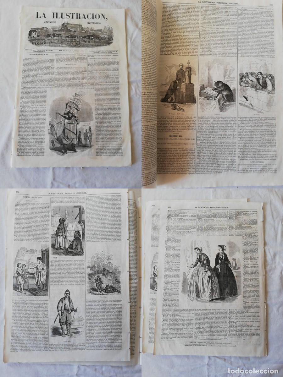 Collezionismo di Riviste e Giornali: ANTIGUO PERI&Oacute;DICO /OLD NEWSPAPER: LA ILUSTRACI&Oacute;N N&ordm;50 1852