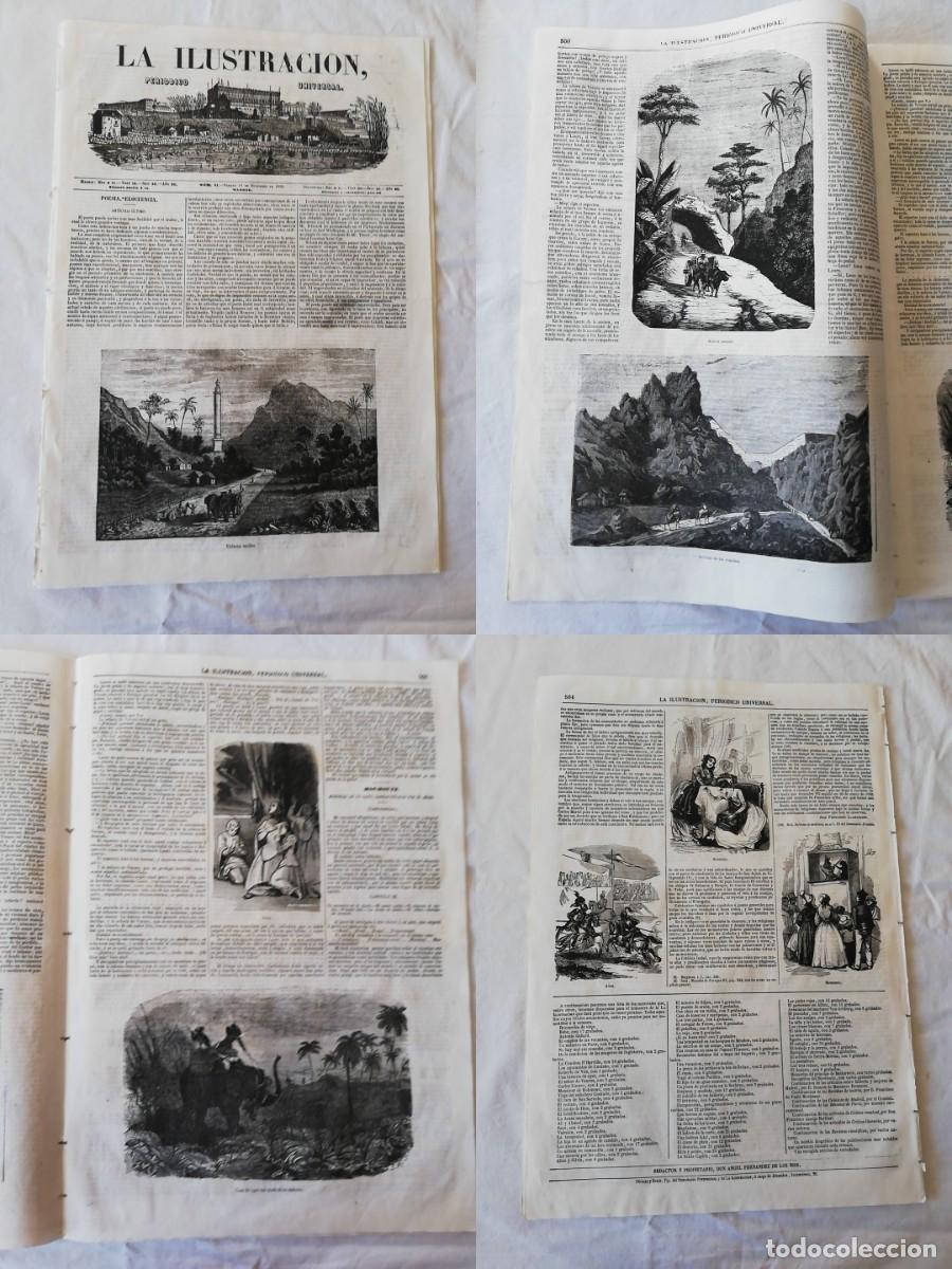 Collezionismo di Riviste e Giornali: ANTIGUO PERI&Oacute;DICO /OLD NEWSPAPER: LA ILUSTRACI&Oacute;N N&ordm;51 1852