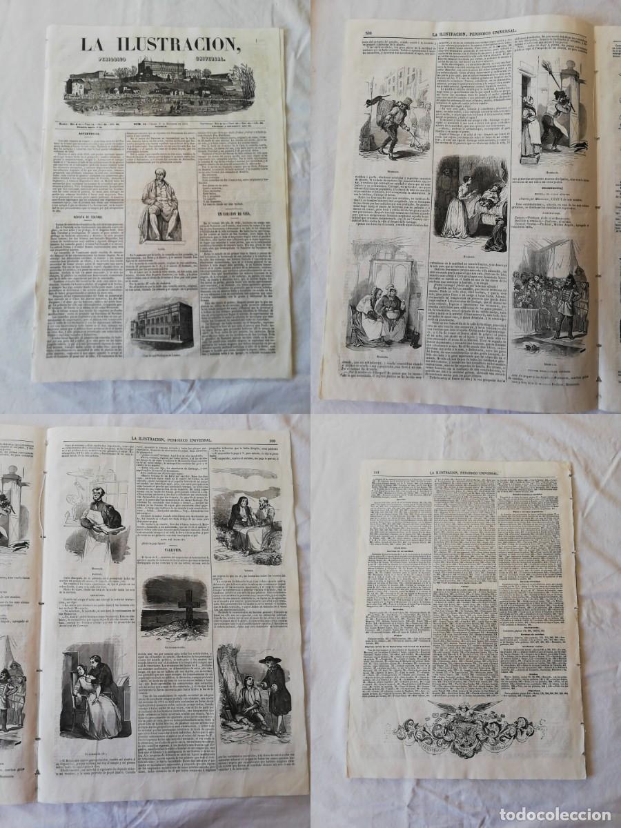 Collezionismo di Riviste e Giornali: ANTIGUO PERI&Oacute;DICO /OLD NEWSPAPER: LA ILUSTRACI&Oacute;N N&ordm;52 1852