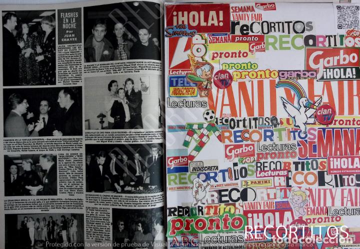 Coleccionismo de Revistas y Peri&oacute;dicos: MISS ESPA&Ntilde;A CRISTINA PEREZ ROCIO DURCAL JULIO IGLESIAS MIGUEL BOSE LUCIA BOSE PAOLA DOMINGUIN