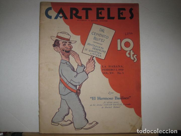 Collection Magazines and Newspapers: CUBA-LA HABANA-CARTELES-CINE, MUSICA Y MAS-N&ordm; 5 A&Ntilde;O 1930-REVISTA ANTIGUA-VER FOTOS-(V-24.111)