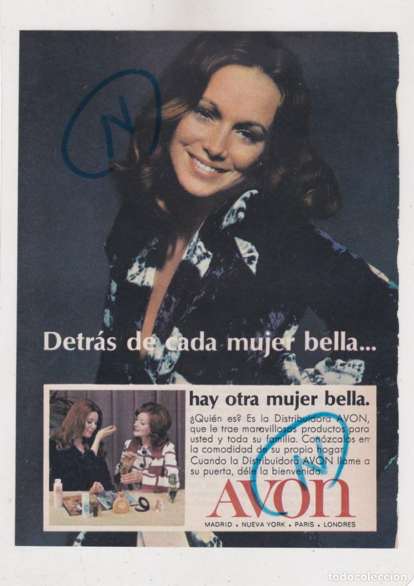 Coleccionismo de Revistas y Peri&oacute;dicos: PUBLICIDAD 1971. ANUNCIO AVON