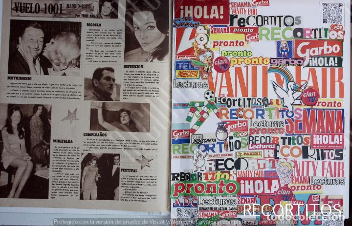 Coleccionismo de revistas y peri&oacute;dicos: charo baeza sara montiel xavier cugat sarah miles amparo soler leal mary santpere