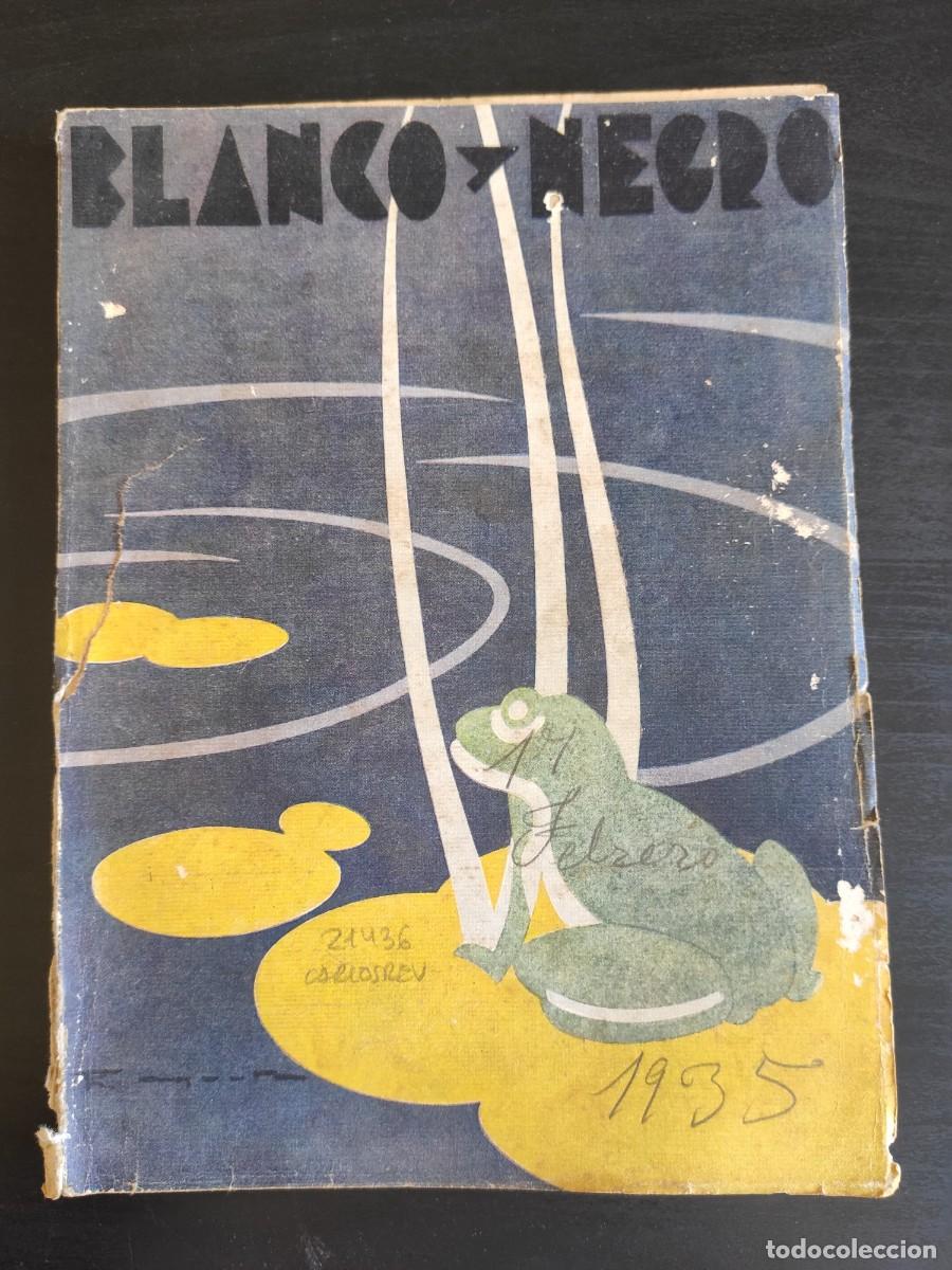Sammeln von Zeitschriften und Zeitungen: BLANCO Y NEGRO. N&ordm; 2.274. A&Ntilde;O 1935. LABOR DE ACCI&Oacute;N CAT&Oacute;LICA. LADY HAMILTON, SIRENA SIN SECRE.. LEER