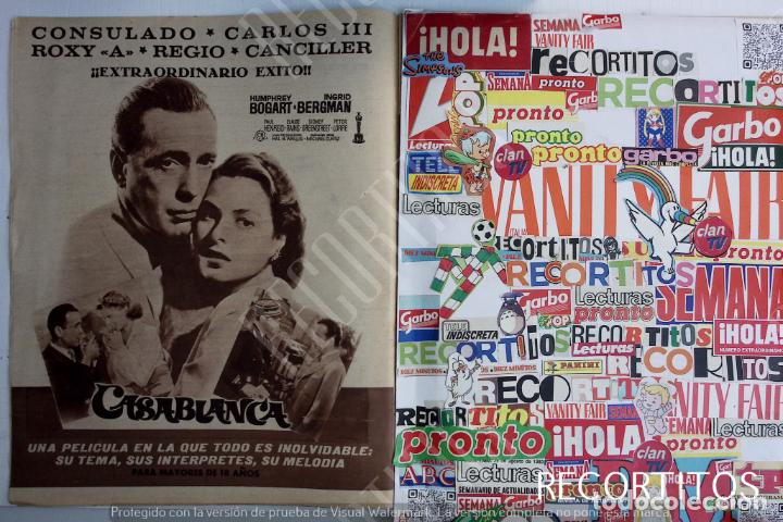 Coleccionismo de Revistas y Peri&oacute;dicos: casablanca humphrey bogart ingrid bergman anuncio en prensa