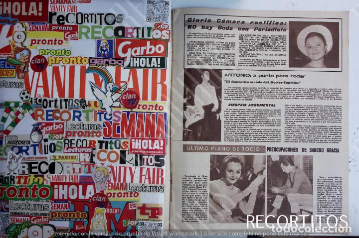 Coleccionismo de Revistas y Peri&oacute;dicos: gloria camara antonio rocio durcal sancho gracia