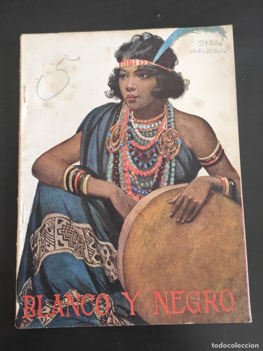 Sammeln von Zeitschriften und Zeitungen: BLANCO Y NEGRO. N&ordm; 1.745. A&Ntilde;O 1924. EL SERVICIO DE INCENDIOS (BURGOS). JUEGOS FLORALES EN PRO.. LEER