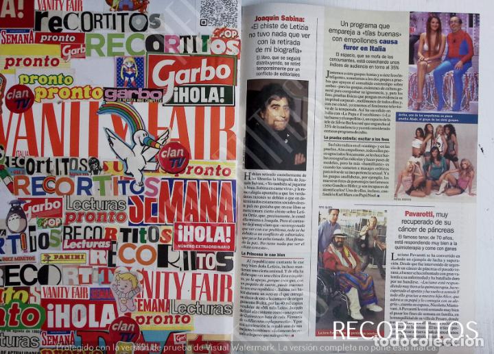 Collection Magazines and Newspapers: joaquin sabina pavarotti la pupa e il secchione