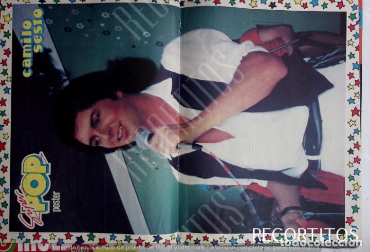 Coleccionismo de revistas y peri&oacute;dicos: poster camilo sesto angela carrasco