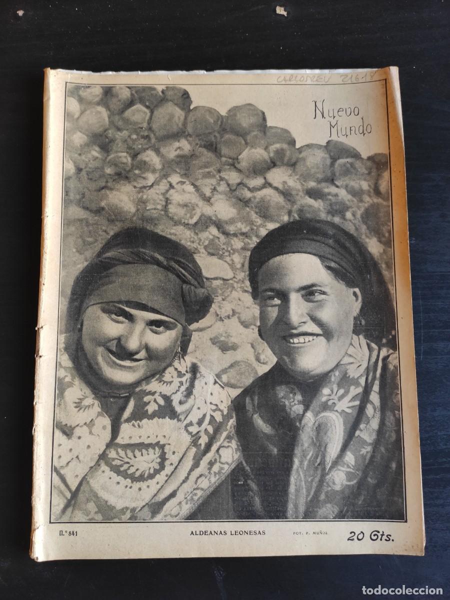 Collection Magazines and Newspapers: REVISTA ILUSTRADA NUEVO MUNDO. N&ordm; 841. A&Ntilde;O 1910. LAS FIESTAS DEL CARNAVAL. LA MUERTE DEL EMBA.. LEER