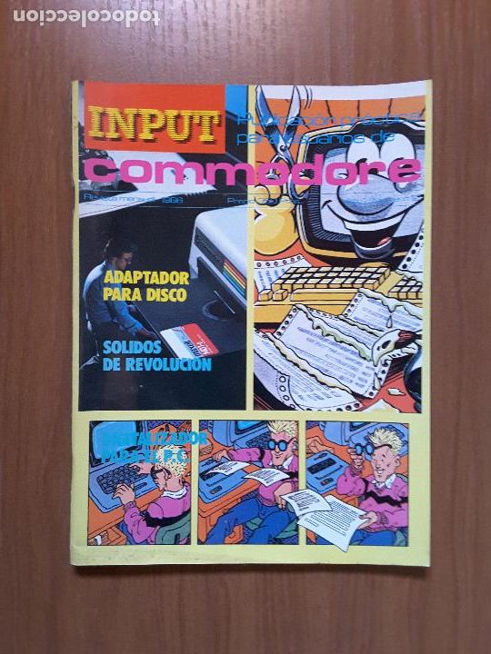 Coleccionismo de revistas y peri&oacute;dicos: Input Commodore 12
