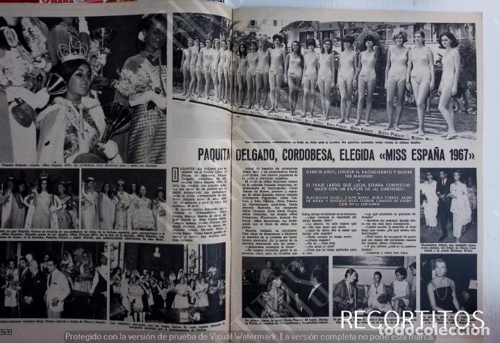Collectionnisme de Revues et Journaux: paquita delgado miss espa&ntilde;a maximiliam schell nuria torray jaime de mora y aragon
