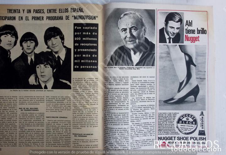 Coleccionismo de Revistas y Peri&oacute;dicos: mundovision los beatles joan miro
