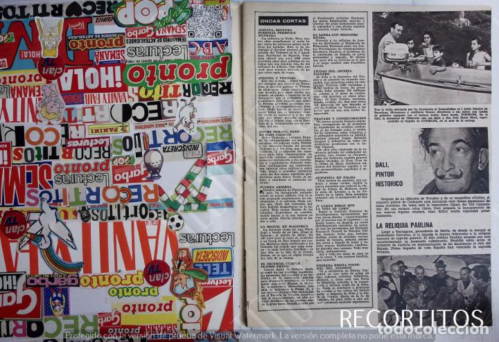 Collection Magazines and Newspapers: reliquia paulina tarragona salvador dali maria del carmen martinez bordiu