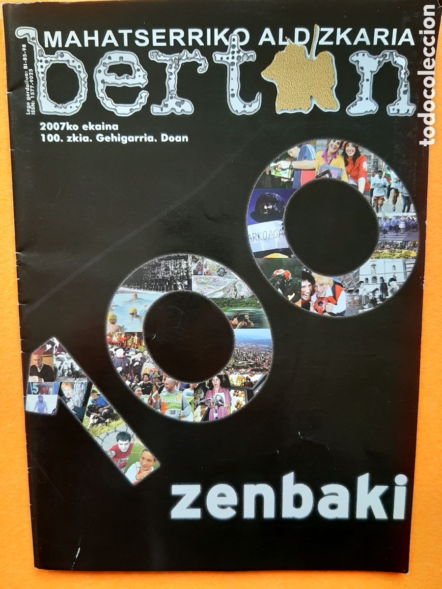 Collection Magazines and Newspapers: BERTON - MAHATSERRIKO ALDIZKARIA - 100 ZENBAKIA - 2007 EKAINA