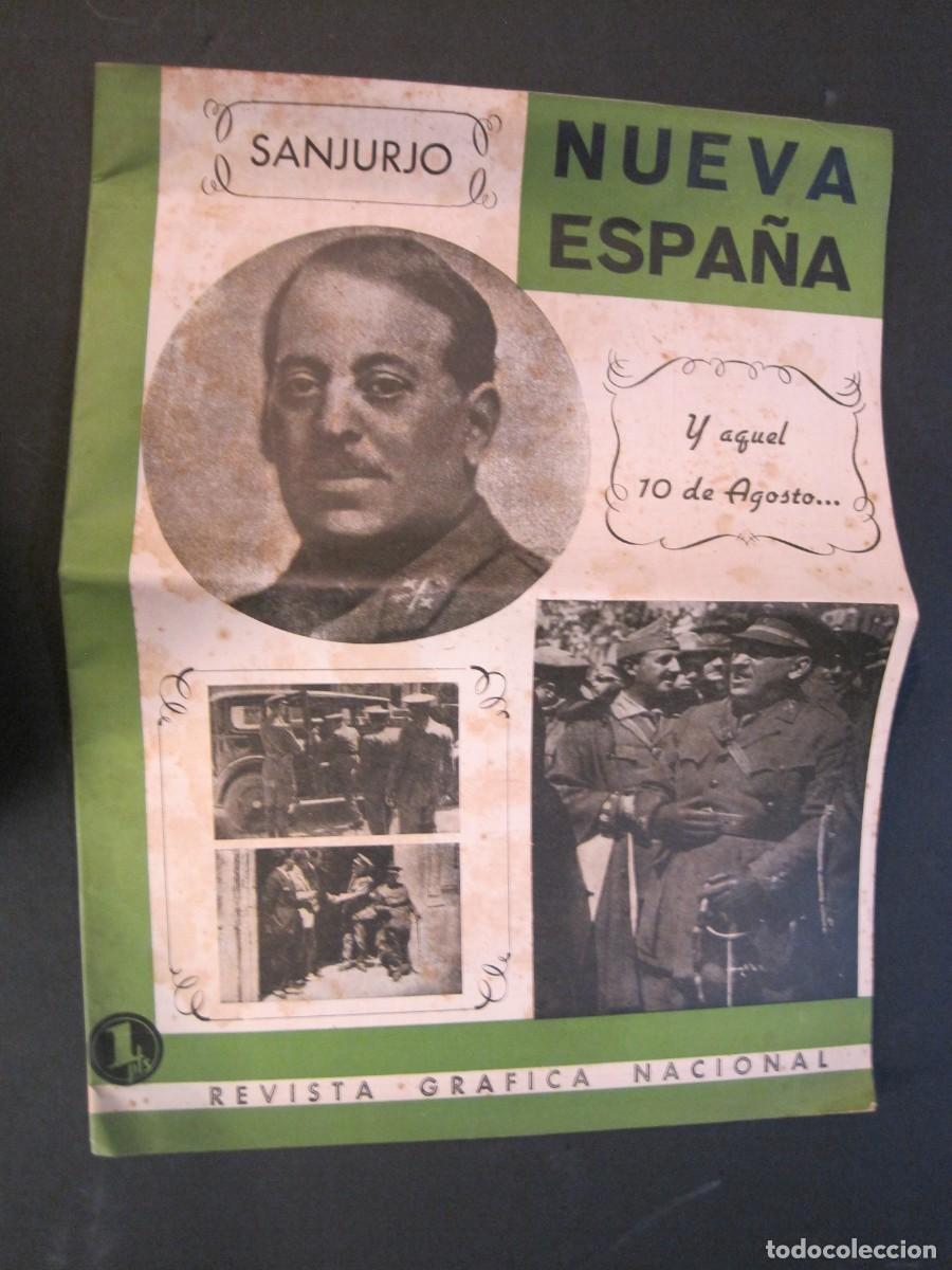 Collection Magazines and Newspapers: NUEVA ESPA&Ntilde;A-REVISTA NACIONAL-NUMERO 47-AGOSTO 1943-SANJURJO-POS GUERRA CIVIL-VER FOTOS-(V-24.150)