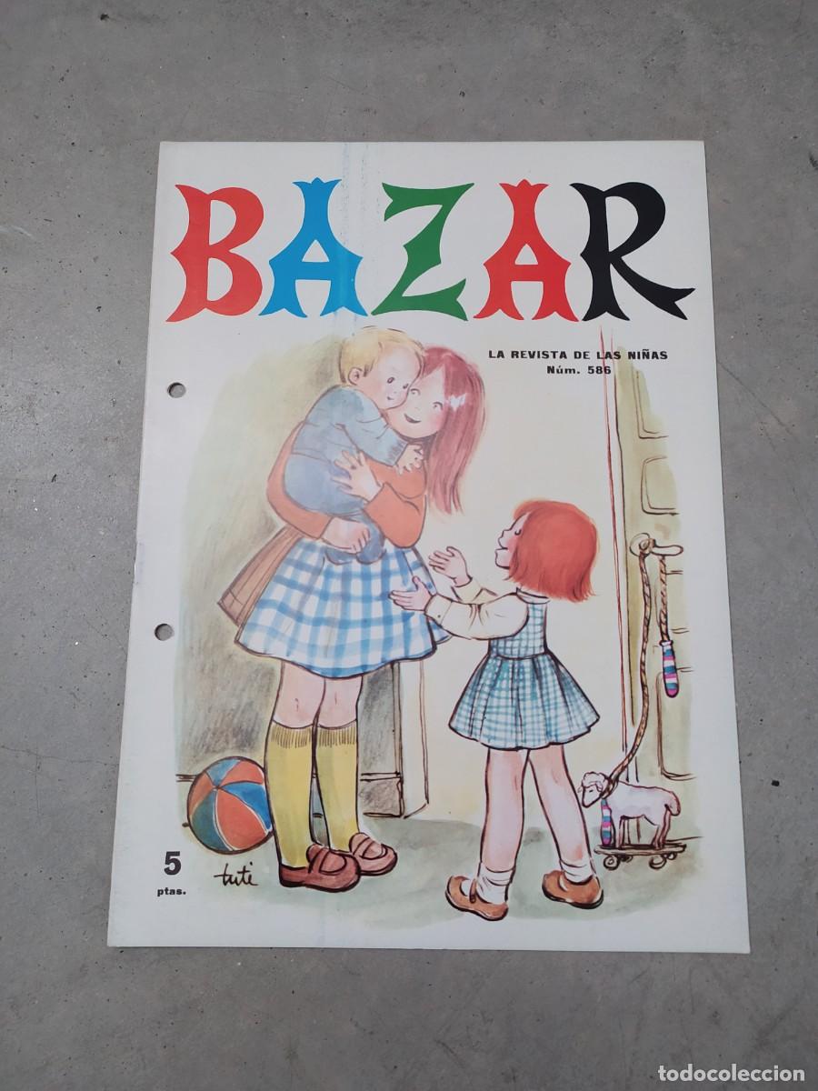 Collezionismo di Riviste e Giornali: REVISTA BAZAR PARA NI&Ntilde;AS N&ordm; 586 - ARTES GR&Aacute;FICAS IBARRA